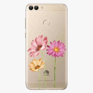Plastový kryt iSaprio - Three Flowers - Huawei P Smart