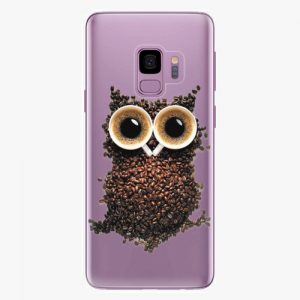 Plastový kryt iSaprio - Owl And Coffee - Samsung Galaxy S9