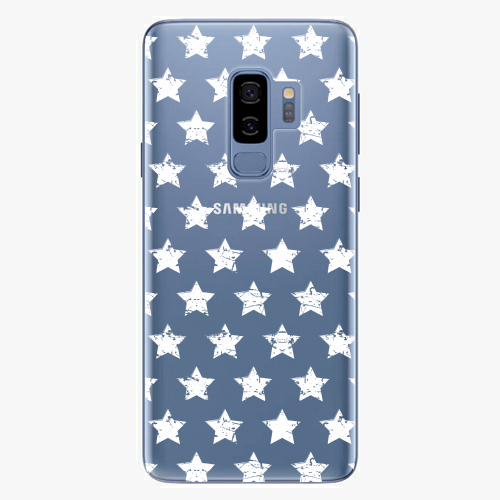 Plastový kryt iSaprio - Stars Pattern - white - Samsung Galaxy S9 Plus Plastový kryt iSaprio - Stars Pattern - white - Samsung Galaxy S9 Plus