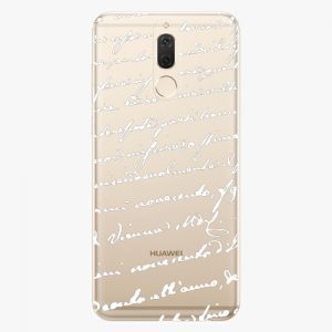 Plastový kryt iSaprio - Handwriting 01 - white - Huawei Mate 10 Lite