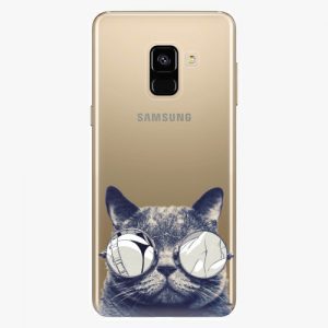 Plastový kryt iSaprio - Crazy Cat 01 - Samsung Galaxy A8 2018