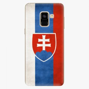 Plastový kryt iSaprio - Slovakia Flag - Samsung Galaxy A8 2018