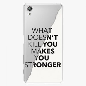 Plastový kryt iSaprio - Makes You Stronger - Sony Xperia X