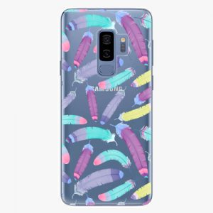 Plastový kryt iSaprio - Feather Pattern 01 - Samsung Galaxy S9 Plus