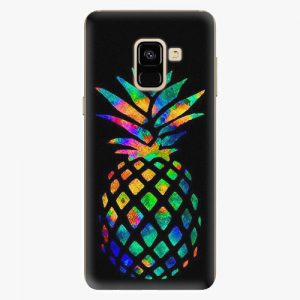 Plastový kryt iSaprio - Rainbow Pineapple - Samsung Galaxy A8 2018
