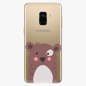 Plastový kryt iSaprio - Brown Bear - Samsung Galaxy A8 2018