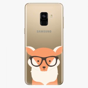 Plastový kryt iSaprio - Orange Fox - Samsung Galaxy A8 2018