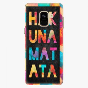 Plastový kryt iSaprio - Hakuna Matata 01 - Samsung Galaxy A8 2018