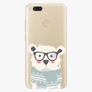 Plastový kryt iSaprio - Bear with Scarf - Xiaomi Mi A1