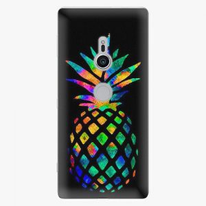 Plastový kryt iSaprio - Rainbow Pineapple - Sony Xperia XZ2