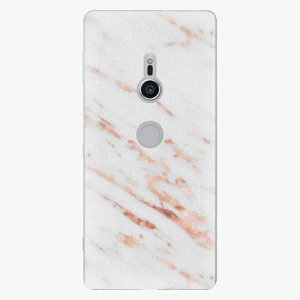 Plastový kryt iSaprio - Rose Gold Marble - Sony Xperia XZ2