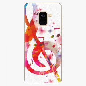 Plastový kryt iSaprio - Love Music - Samsung Galaxy A8 2018