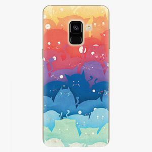 Plastový kryt iSaprio - Cats World - Samsung Galaxy A8 2018