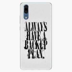 Plastový kryt iSaprio - Backup Plan - Huawei P20