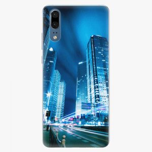 Plastový kryt iSaprio - Night City Blue - Huawei P20