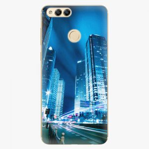 Plastový kryt iSaprio - Night City Blue - Huawei Honor 7X