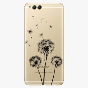 Plastový kryt iSaprio - Three Dandelions - black - Huawei Honor 7X