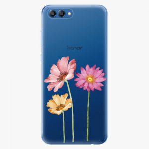 Plastový kryt iSaprio - Three Flowers - Huawei Honor View 10