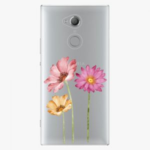 Plastový kryt iSaprio - Three Flowers - Sony Xperia XA2 Ultra