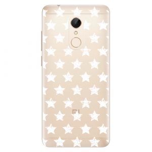 Plastový kryt iSaprio - Stars Pattern - white - Xiaomi Redmi 5