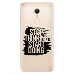 Plastový kryt iSaprio - Start Doing - black - Xiaomi Redmi 5