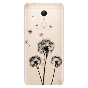 Plastový kryt iSaprio - Three Dandelions - black - Xiaomi Redmi 5