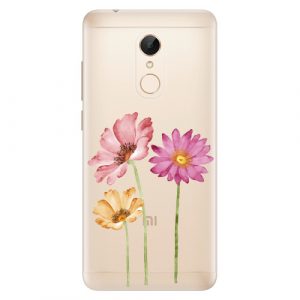 Plastový kryt iSaprio - Three Flowers - Xiaomi Redmi 5
