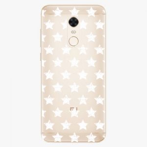 Plastový kryt iSaprio - Stars Pattern - white - Xiaomi Redmi 5 Plus