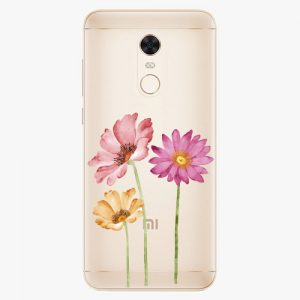 Plastový kryt iSaprio - Three Flowers - Xiaomi Redmi 5 Plus