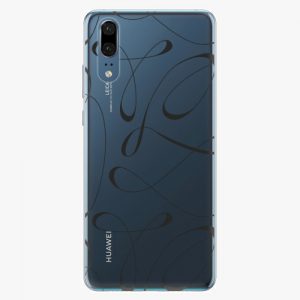 Plastový kryt iSaprio - Fancy - black - Huawei P20