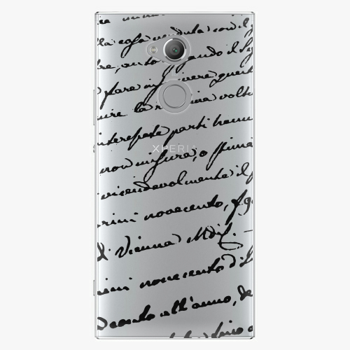 Plastový kryt iSaprio - Handwriting 01 - black - Sony Xperia XA2 Ultra Plastový kryt iSaprio - Handwriting 01 - black - Sony Xperia XA2 Ultra