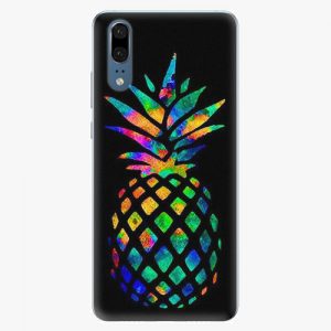 Plastový kryt iSaprio - Rainbow Pineapple - Huawei P20