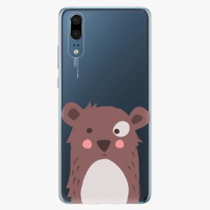 Plastový kryt iSaprio - Brown Bear - Huawei P20