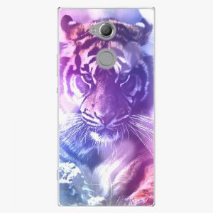 Plastový kryt iSaprio - Purple Tiger - Sony Xperia XA2 Ultra