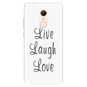 Plastový kryt iSaprio - Live Laugh Love - Xiaomi Redmi 5