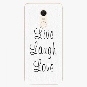 Plastový kryt iSaprio - Live Laugh Love - Xiaomi Redmi 5 Plus