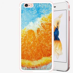 Plastový kryt iSaprio - Orange Water - iPhone 6 Plus/6S Plus - Rose Gold
