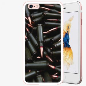 Plastový kryt iSaprio - Black Bullet - iPhone 6 Plus/6S Plus - Rose Gold