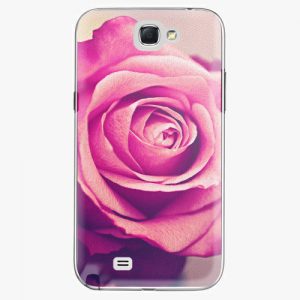 Plastový kryt iSaprio - Pink Rose - Samsung Galaxy Note 2