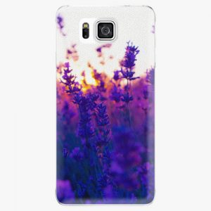 Plastový kryt iSaprio - Lavender Field - Samsung Galaxy Alpha