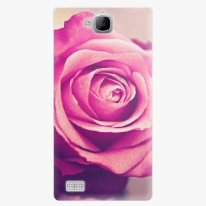 Plastový kryt iSaprio - Pink Rose - Huawei Honor 3C