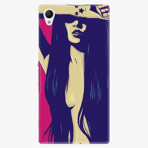 Plastový kryt iSaprio - Cartoon Girl - Sony Xperia Z1 Compact Plastový kryt iSaprio - Cartoon Girl - Sony Xperia Z1 Compact