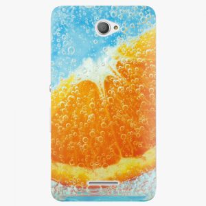Plastový kryt iSaprio - Orange Water - Sony Xperia E4