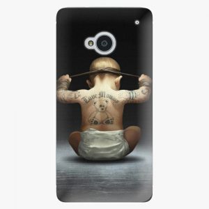 Plastový kryt iSaprio - Crazy Baby - HTC One M7