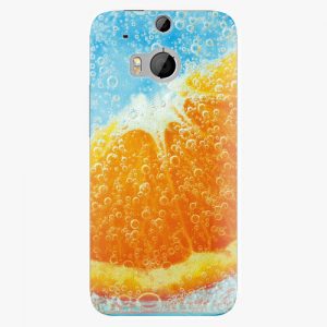 Plastový kryt iSaprio - Orange Water - HTC One M8