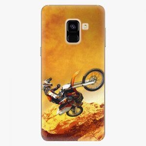 Plastový kryt iSaprio - Motocross - Samsung Galaxy A8 2018