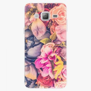 Plastový kryt iSaprio - Beauty Flowers - Samsung Galaxy J3 2016