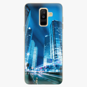 Plastový kryt iSaprio - Night City Blue - Samsung Galaxy A6 Plus