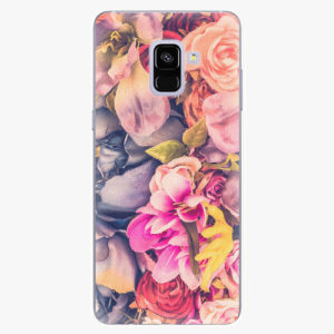Plastový kryt iSaprio - Beauty Flowers - Samsung Galaxy A8 Plus