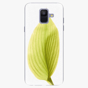 Plastový kryt iSaprio - Green Leaf - Samsung Galaxy A6